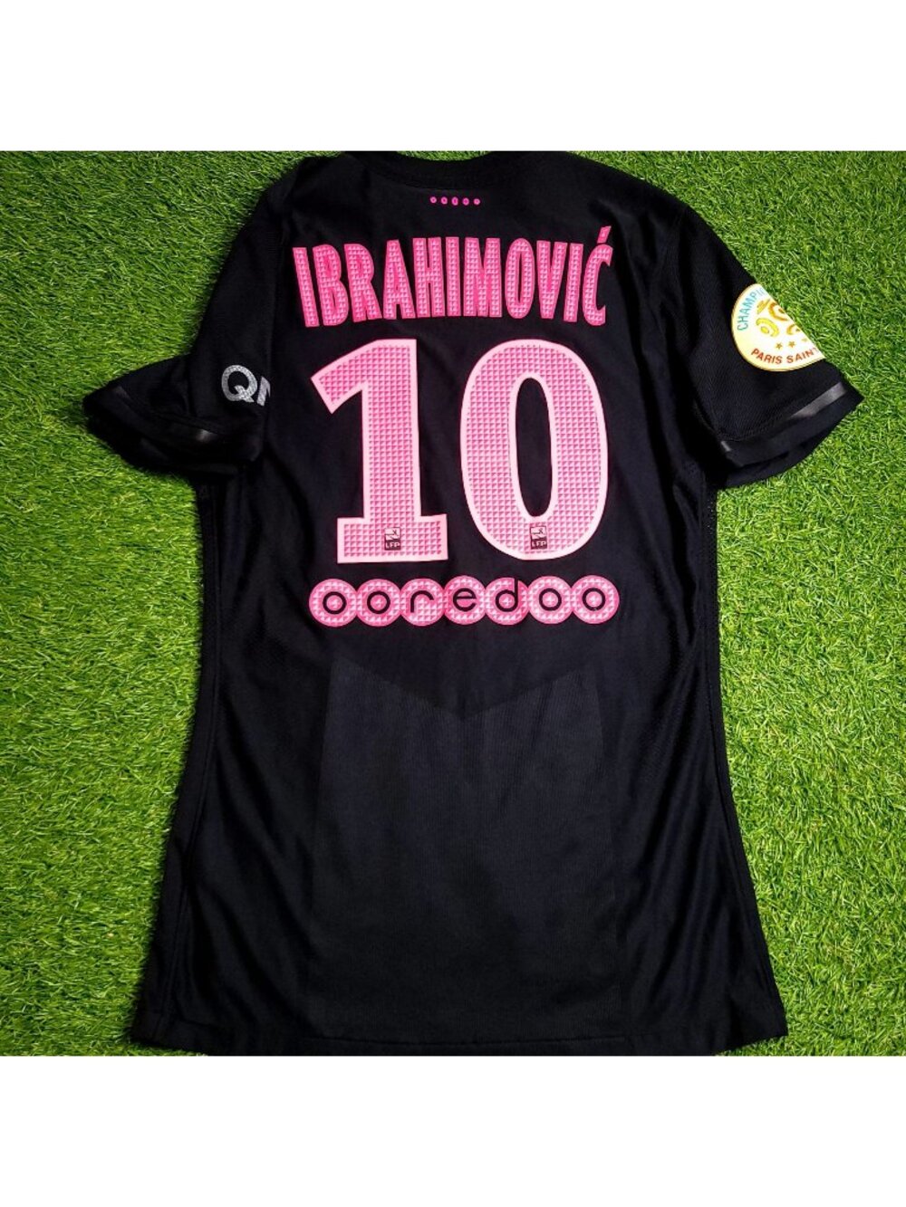 Ibrahimovic PSG Paris Saint Germain 2015 2016 Third Player Issue Soccer Jersey M